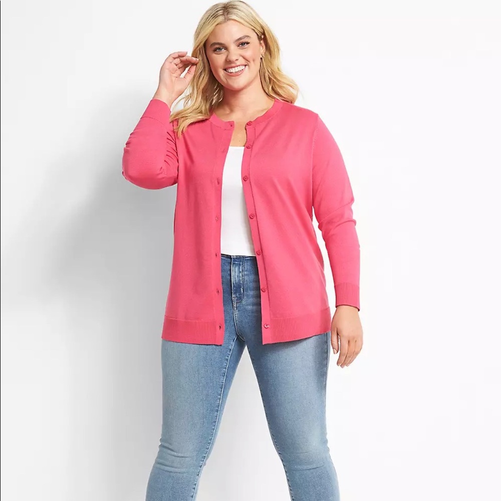 NWT Lane Bryant Button front cardigan